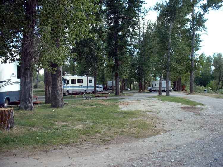 The Lower Campground The Lower Campground  RV Camping  Bitterrroot River 